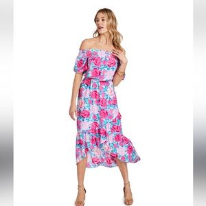 Vineyard Vines Off-the Shoulder Dress - Size L
